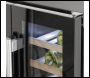 Sealey DH96 Baridi 40 Bottle/120 Can Under-Counter/Freestanding Dual Zone Wine Fridge & Cooler 60cm