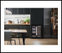 Sealey DH96 Baridi 40 Bottle/120 Can Under-Counter/Freestanding Dual Zone Wine Fridge & Cooler 60cm