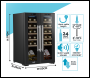 Sealey DH97 Baridi 24 Bottle Dual Zone Wine Fridge & Cooler