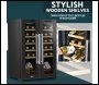 Sealey DH97 Baridi 24 Bottle Dual Zone Wine Fridge & Cooler