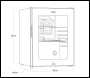 Sealey DH98 Baridi Mini Drinks Fridge 40L Capacity