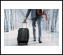 Sealey DL11 Dellonda Lightweight ABS Luggage Set with TSA Lock - Black