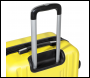 Sealey DL124 Dellonda Lightweight ABS Luggage Set with TSA Lock - Yellow