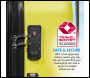 Sealey DL124 Dellonda Lightweight ABS Luggage Set with TSA Lock - Yellow