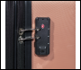 Sealey DL125 Dellonda Lightweight ABS Luggage Set with TSA Lock - Rose Gold