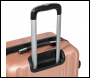 Sealey DL125 Dellonda Lightweight ABS Luggage Set with TSA Lock - Rose Gold