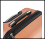 Sealey DL125 Dellonda Lightweight ABS Luggage Set with TSA Lock - Rose Gold