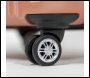 Sealey DL125 Dellonda Lightweight ABS Luggage Set with TSA Lock - Rose Gold