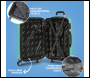 Sealey DL126 Dellonda Lightweight ABS Luggage Set with TSA Lock - Teal