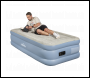 Sealey DL146 Dellonda Raised Air Bed with Built-in Electric Pump & Storage Bag - Single