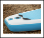 Sealey DL152 Dellonda Inflatable Stand-Up Paddle Board 10'6 inch  - Light Blue/White