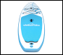 Sealey DL152 Dellonda Inflatable Stand-Up Paddle Board 10'6 inch  - Light Blue/White