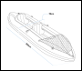 Sealey DL155 Dellonda Inflatable 2-Person Kayak/Canoe Set with Pump, Carry Bag & 2 Oars - Blue/Yellow/White