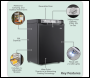 Sealey DL159 Dellonda 3-Way Fridge 60L