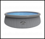 Sealey DL18 Dellonda Paddling/Swimming Pool & Pump 15ft - Gray Rattan Effect