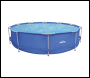 Sealey DL20 Dellonda Steel Frame Round Swimming Pool with Filter Pump 12ft - Blue