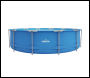 Sealey DL20 Dellonda Steel Frame Round Swimming Pool with Filter Pump 12ft - Blue