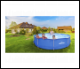 Sealey DL20 Dellonda Steel Frame Round Swimming Pool with Filter Pump 12ft - Blue