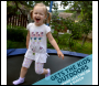 Sealey DL67 Dellonda Heavy-Duty Outdoor Trampoline with Safety Enclosure Net 8ft