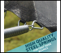 Sealey DL68 Dellonda Heavy-Duty Outdoor Trampoline with Safety Enclosure Net 10ft