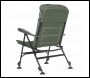 Sealey DL74 Dellonda Portable Reclining Chair with Armrests