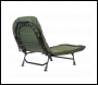 Sealey DL77 Dellonda Adjustable Bedchair with Fleece Mattress & Pillow
