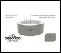 Sealey DL91 Dellonda 4-6 Person Inflatable Hot Tub/Spa with Smart Pump - Rattan Effect