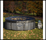 Sealey DL90 Dellonda 2-4 Person Inflatable Hot Tub/Spa with Smart Pump - Rattan Effect