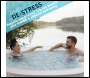 Sealey DL90 Dellonda 2-4 Person Inflatable Hot Tub/Spa with Smart Pump - Rattan Effect