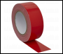 Sealey DTR Duct Tape 50mm x 50m Red