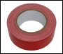 Sealey DTR Duct Tape 50mm x 50m Red