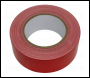 Sealey DTR Duct Tape 50mm x 50m - Red