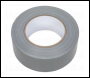 Sealey DTS Duct Tape 48mm x 50m Silver