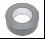 Sealey DTS Duct Tape 48mm x 50m - Silver