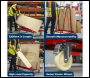 Sealey DWC01 Plasterboard Trolley Large Sheet Handling 800kg Capacity