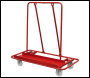 Sealey DWC01 Plasterboard Trolley Large Sheet Handling 800kg Capacity