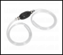 Sealey EC96 Emergency Fuel Transfer Syphon Pump for Petrol/Diesel/Water/Low Viscosity Fluids 2m Hose