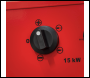 Sealey EH15001 Industrial Fan Heater 15kW 400V