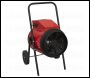 Sealey EH15001 Industrial Fan Heater 15kW 415V 3ph