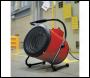 Sealey EH3001 Industrial Fan Heater with 2 Heat Settings 3kW