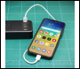 Sealey EL34USBB 2.6m Extension Lead with USB Ports - Black