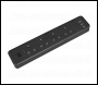 Sealey EL34USBB Extension Lead 2.6m with USB Ports - Black