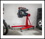 Sealey ES680D Folding 360º Rotating Engine Stand with Geared Handle Drive 680kg Capacity