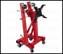 Sealey ES680D Folding 360º Rotating Engine Stand with Geared Handle Drive 680kg Capacity