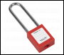 Sealey EV12 Long Shackle Safety Lockout Padlock
