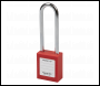 Sealey EV12 Long Shackle Safety Lockout Padlock