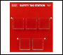 Sealey EV15 Safety Tag Station