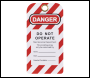 Sealey EV17 Lockout Safety Tag 10pc