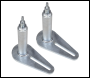 Sealey EVBT15 Lifting Platform Adjustable Top Pin Adaptor 2pc