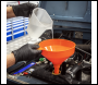 Sealey F2 Fixed Spout Funnel with Filter 200mm - Medium